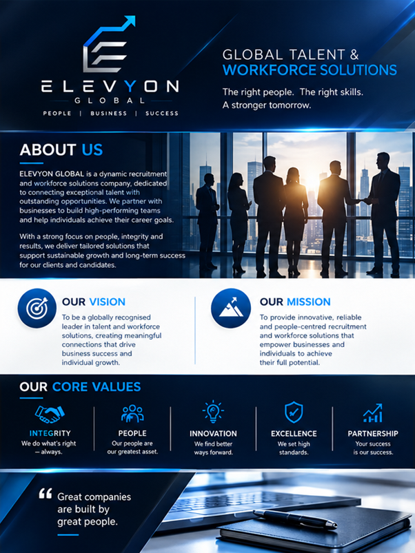 Elevyon Global company profile page 1